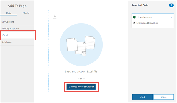 Add an Excel file to a new workbook