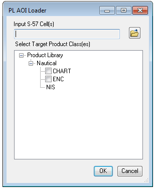 S57 AOI Import dialog box