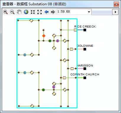 包含所选容器的 Substation 08