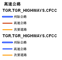 在图例中具有重复条目的 ArcIMS 影像服务