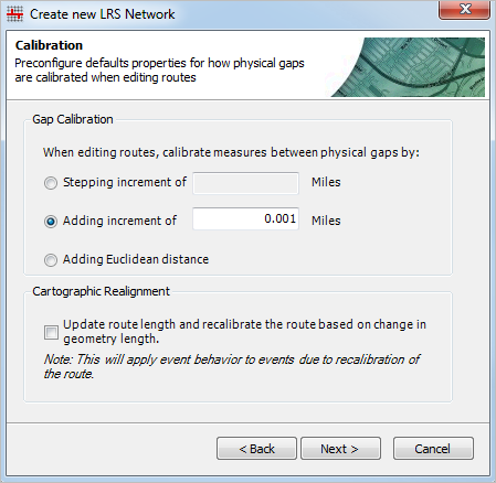 Adding Increment of 0.001 miles