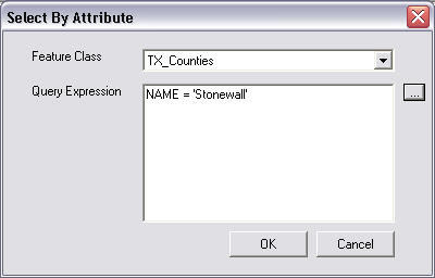 LOI 按属性选择对话框 LOI 按属性选择对话框