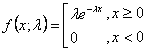 指数分布公式