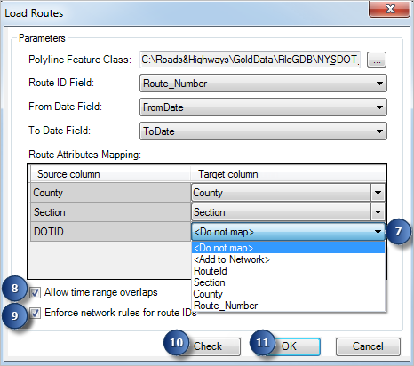 Mapping extra fields, time range overlaps, and network rules Mapping extra fields, time range overlaps, and network rules