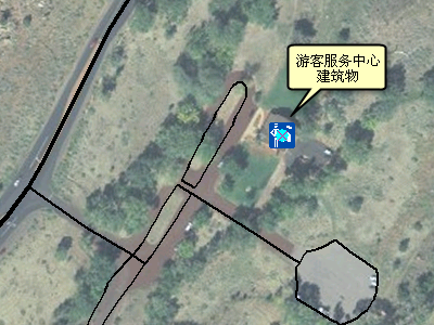 新建游客服务中心点