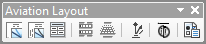 Aviation Layout toolbar