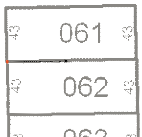 开始追踪新的多边形要素 开始追踪新的多边形要素