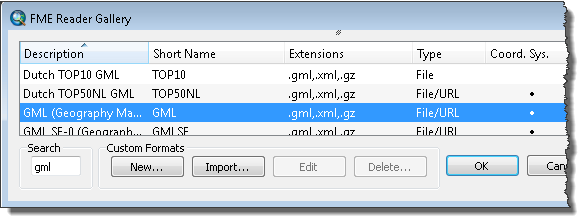 FME Reader Gallery FME Reader Gallery