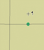 使用创建网络位置工具时按 1 键 使用创建网络位置工具时按 1 键