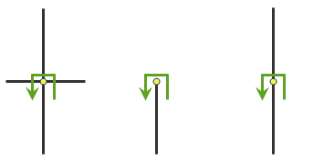 允许 U 形转弯 允许 U 形转弯