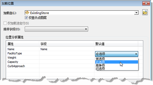 “加载位置”对话框 “加载位置”对话框