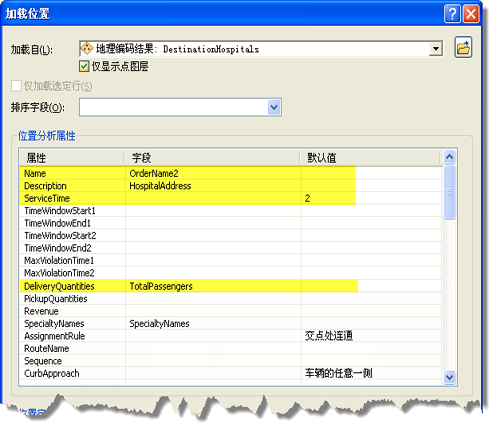 “加载位置”对话框 “加载位置”对话框