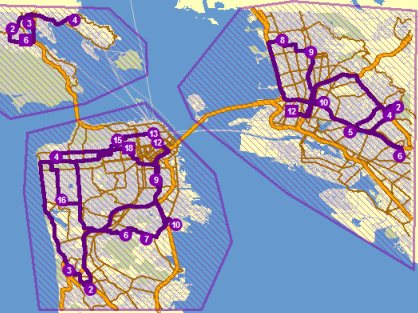 VRP 分析的结果 VRP 分析的结果