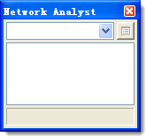 Network Analyst 窗口 Network Analyst 窗口