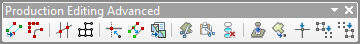 Production Editing Advanced toolbar Production Editing Advanced toolbar