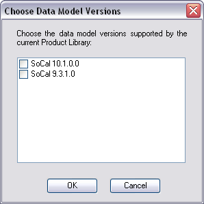 Choose Data Model Versions Choose Data Model Versions
