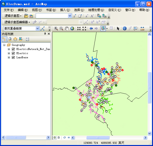 打开 ElecDemo 地图 打开 ElecDemo 地图