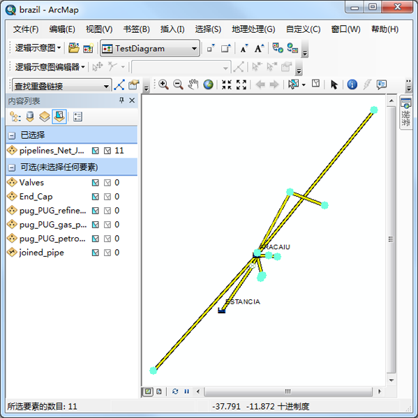 TestDiagram - 减少后选择的交汇点 TestDiagram - 减少后选择的交汇点