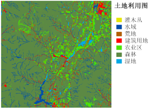 土地利用类型输入栅格 土地利用类型输入栅格