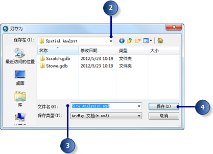 保存 Site Analysis.mxd 保存 Site Analysis.mxd