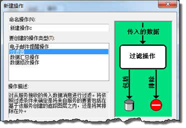 为新建操作选择过滤器图层操作。 为新建操作选择过滤器图层操作。