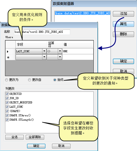 更新数据集属性 更新数据集属性