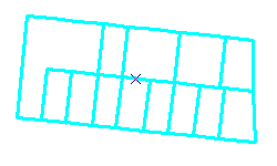 用于创建新面的宗地地块线