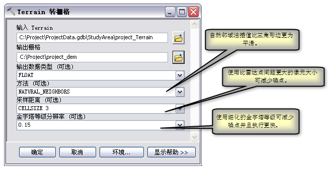 Terrain 转栅格