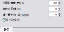 饼图总角度