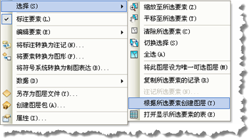 可应用于某图层中全部所选内容的操作。