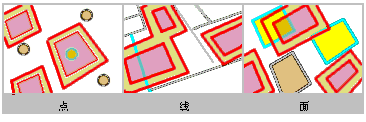 查找面的设定距离内的要素