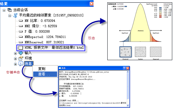 通过“结果”窗口可访问工具输出